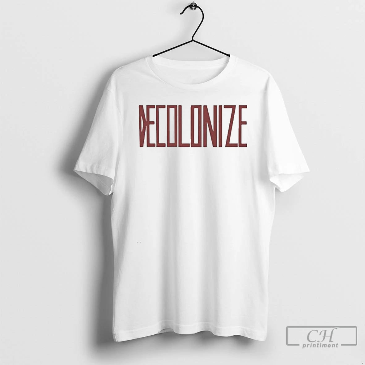Classic Decolonize T Shirts Hoodie Longsleeve