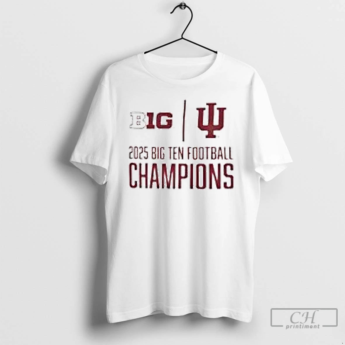 Classic Indiana Football 2025 Big Ten Champions Score T-Shirts, Hoodie, Sweatshirt | CiraTrend.com