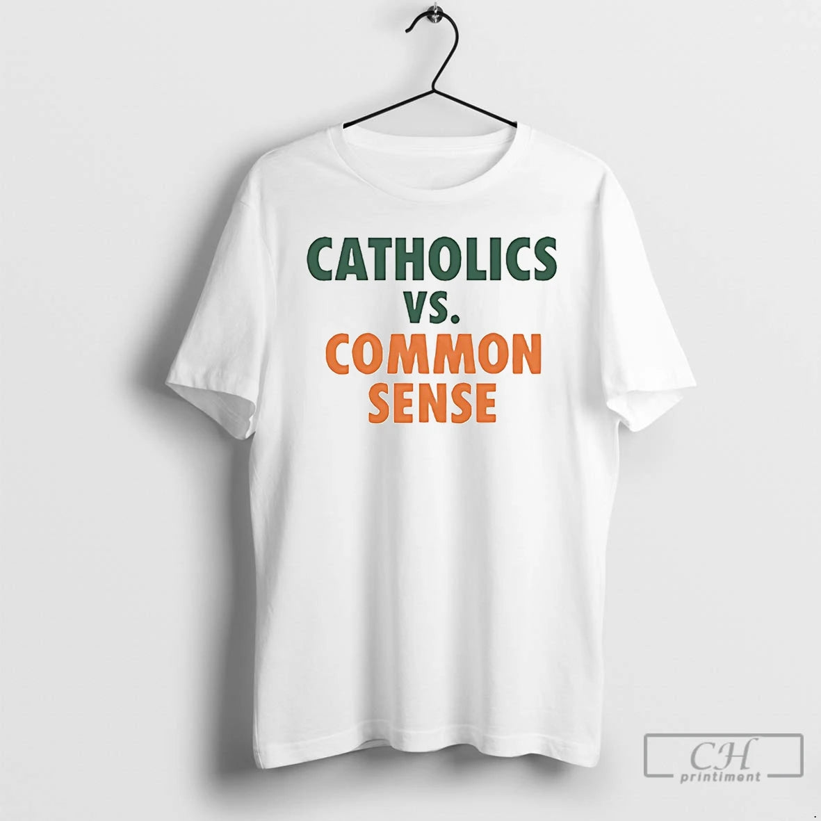 Classic Mike Ryan Wearing Catholics Vs Common Sense T-Shirts, Hoodie, Sweatshirt | CiraTrend.com