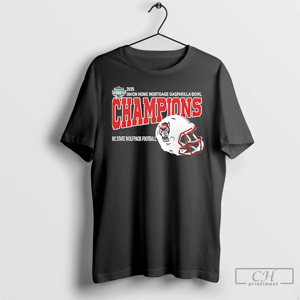 Classic Nc State Wolfpack 2025 Gasparilla Bowl Champions Helmet T-Shirts, Hoodie, Sweatshirt | CiraTrend.com