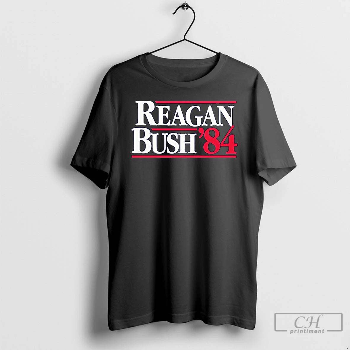 Classic Reagan Bush 84 Campaign Sticker T-Shirts, Hoodie, Sweatshirt | CiraTrend.com