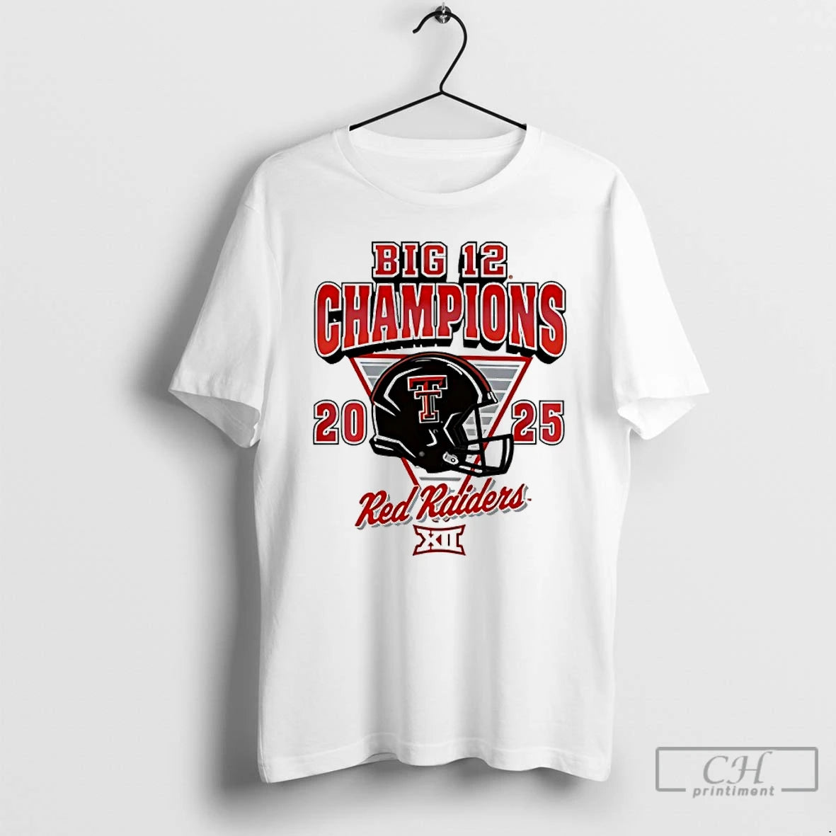 Classic Texas Tech Red Raiders Big 12 Football Champions Helmet 2025 T-Shirts, Hoodie, Sweatshirt | CiraTrend.com