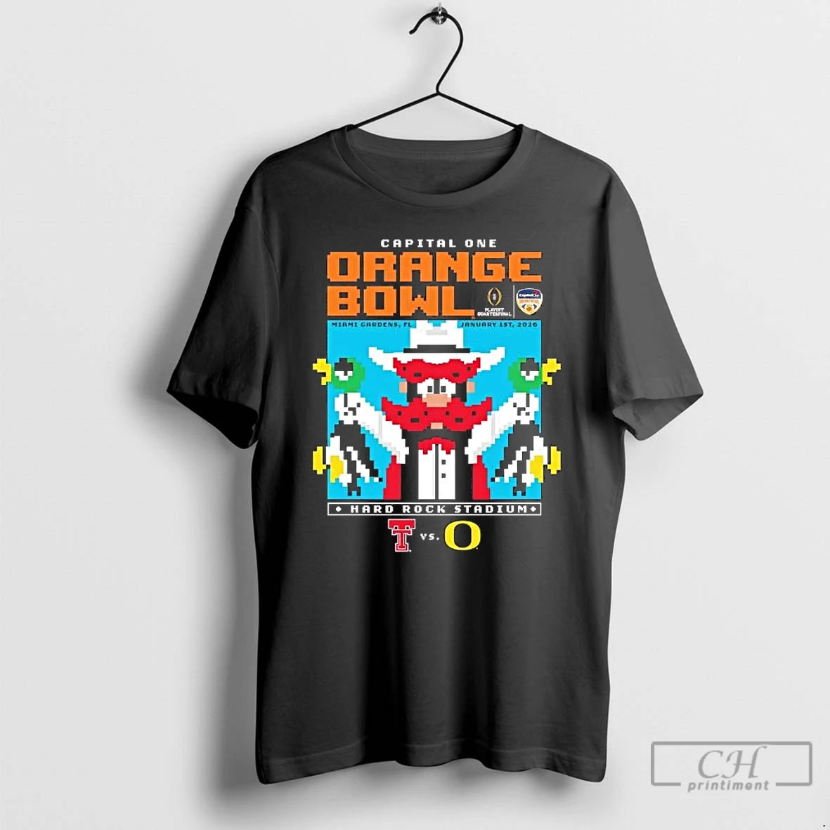 Classic Texas Tech Red Raiders Duck Hunt 2025 Capital One Orange Bowl T Shirts Sweater Hoodie, Sweatshirt | CiraTrend.com