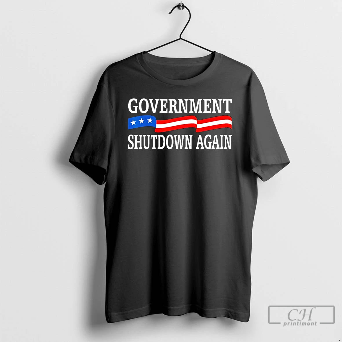 Classic The Government Shutdown T Shirts Hoodie Longsleeve