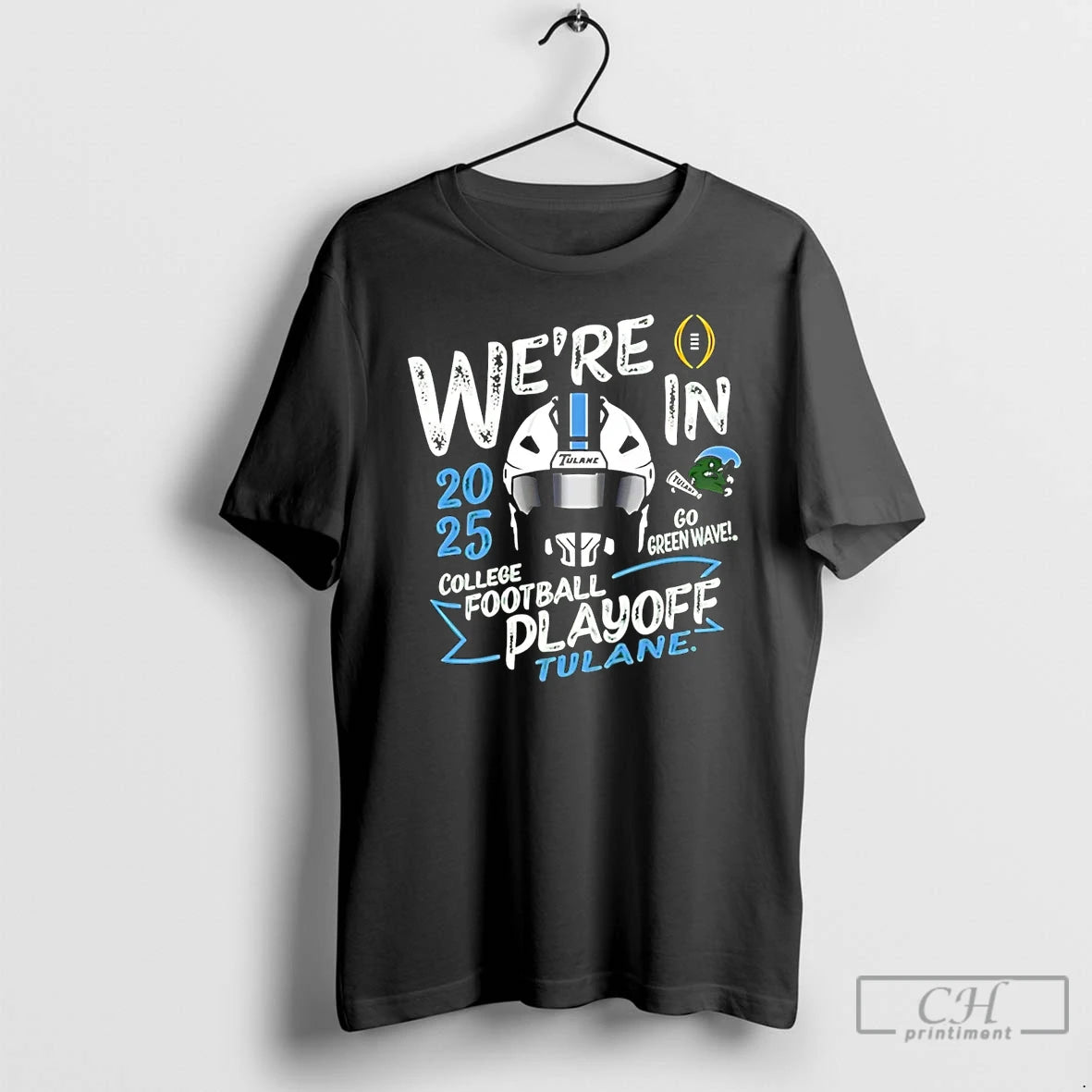 Classic Tulane Green Wave Helmet Were In College Football Playoff T-Shirts, Hoodie, Sweatshirt | CiraTrend.com