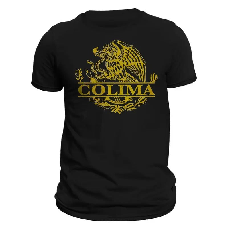 Colima Mexico Eagle Emblem Mexican T-Shirt Hoodie, Sweatshirt | CiraTrend.com