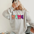 Colorful Mama Sweatshirt,  Christmas Graphic Sweatshirt for Men and Women - Pullover, Comfortable T-Shirts, Hoodie