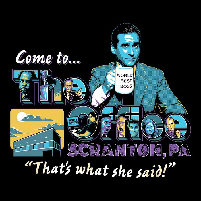 Come to Scranton - Sweatshirt T-Shirts, Hoodie | CiraTrend.com (Image 2)