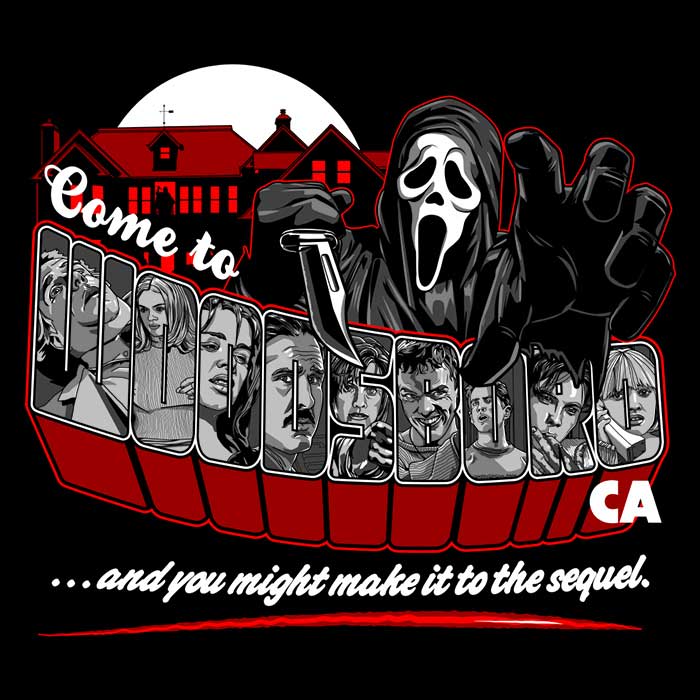 Come to Woodsboro - Men's Apparel T-Shirts, Hoodie, Sweatshirt | CiraTrend.com (Image 2)