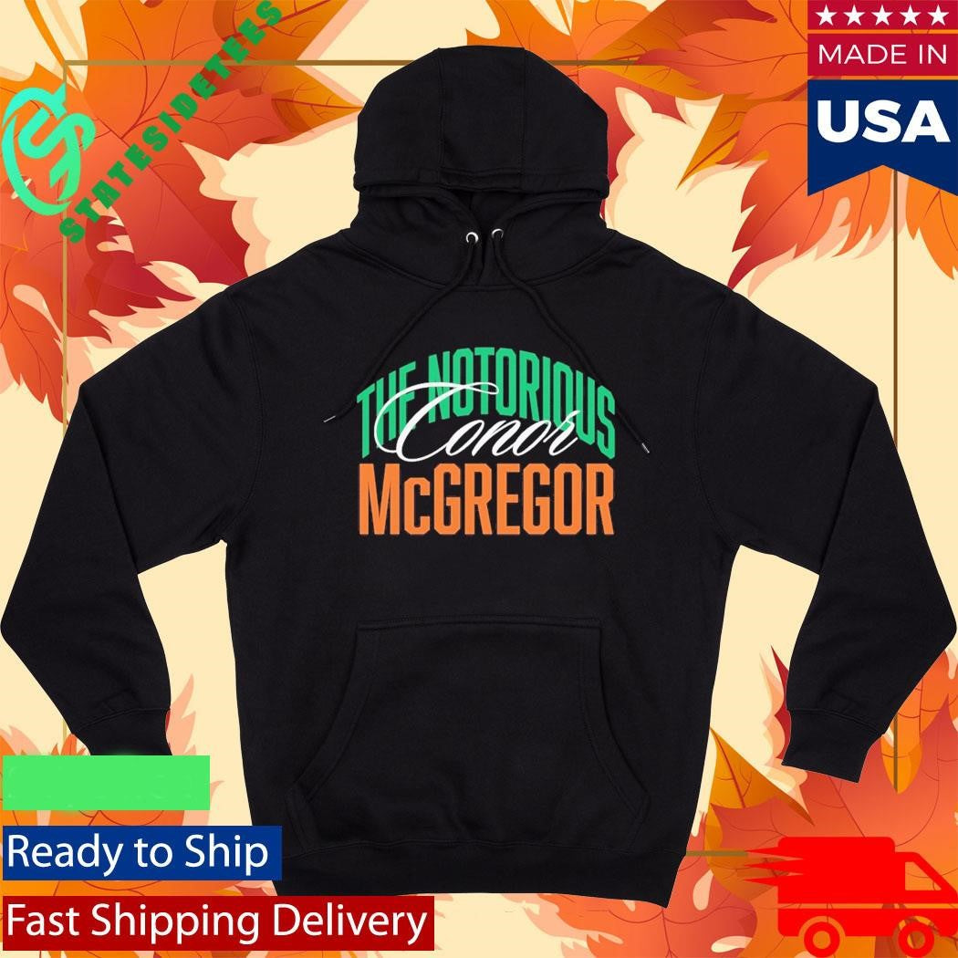 Conor McGregor The Notorious Script UFC Shirt