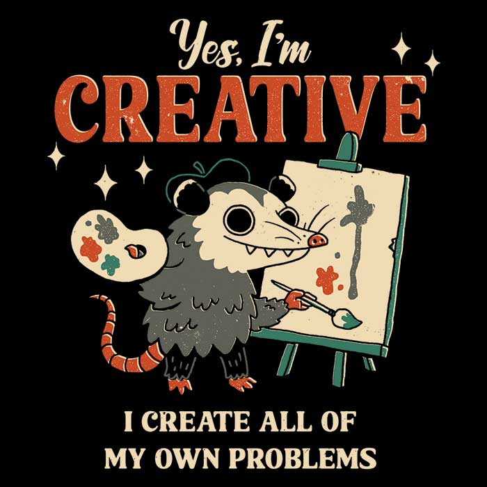 Creative Possum - Men's Apparel T-Shirts, Hoodie, Sweatshirt | CiraTrend.com (Image 2)