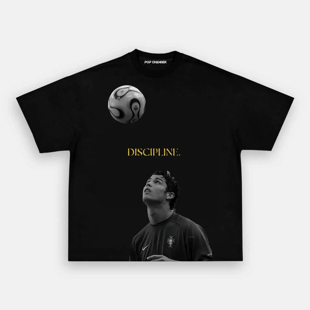 Cristiano Ronaldo Discipline Tee Hoodie, Sweatshirt | CiraTrend.com (Image 5)