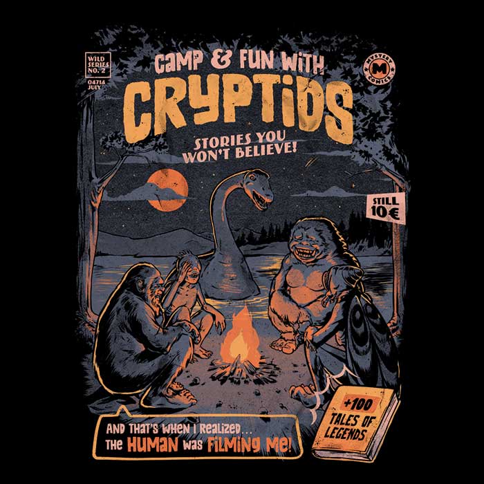 Cryptids Camp - Long Sleeve T-Shirt Hoodie, Sweatshirt | CiraTrend.com (Image 2)