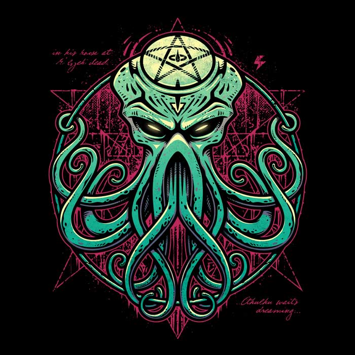 Cthulhu Awakens - Sweatshirt T-Shirts, Hoodie | CiraTrend.com (Image 2)