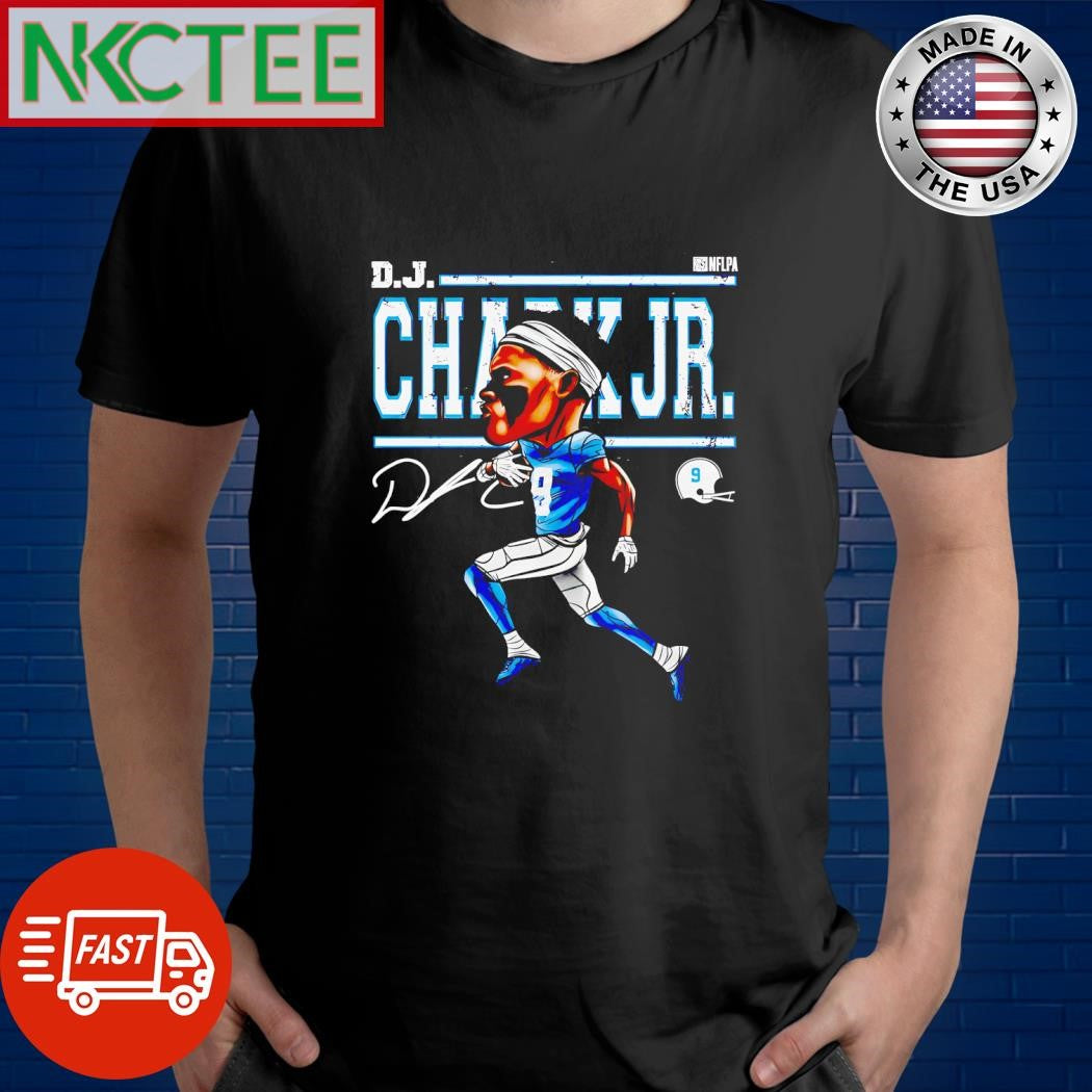 D.J. Chark JR. run signature caricature shirt