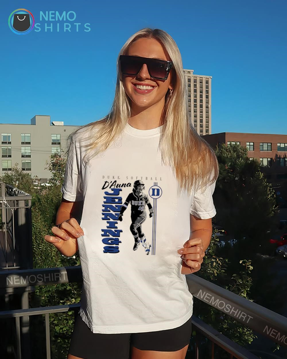 D’Auna Jennings Duke University softball player shirt