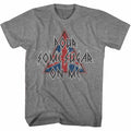 Def Leppard Mens S/S T-Shirt - Pour Some Triangle - Heather Graphite Heather Hoodie, Sweatshirt | CiraTrend.com