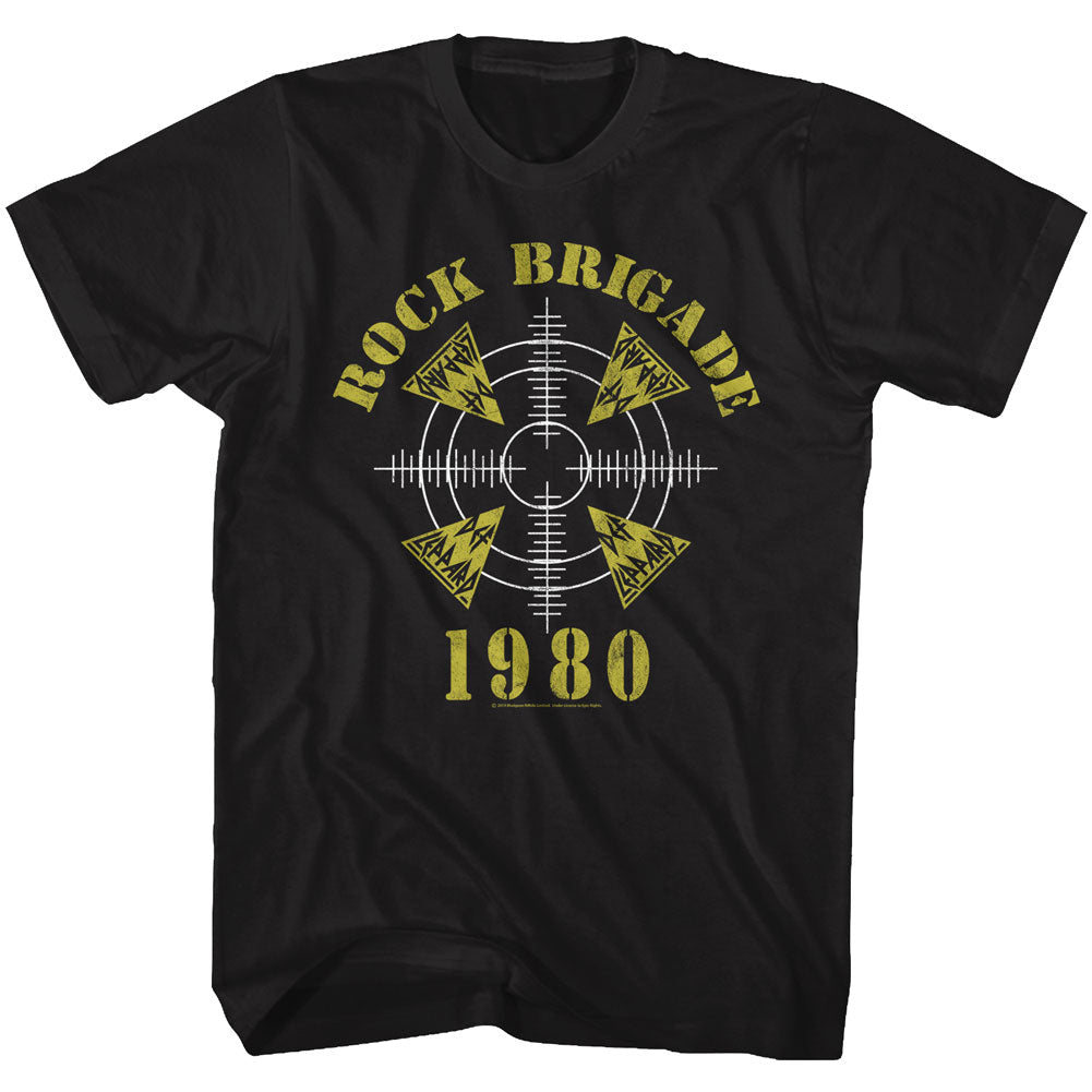 Def Leppard Mens S/S T-Shirt - Rock Brigade - Solid Black Hoodie, Sweatshirt | CiraTrend.com
