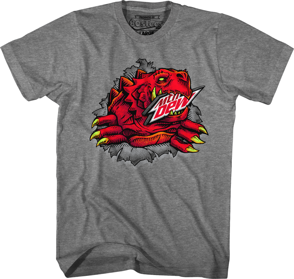 Red Ripper Mountain Dew T-Shirt Hoodie, Sweatshirt | CiraTrend.com (Image 4)