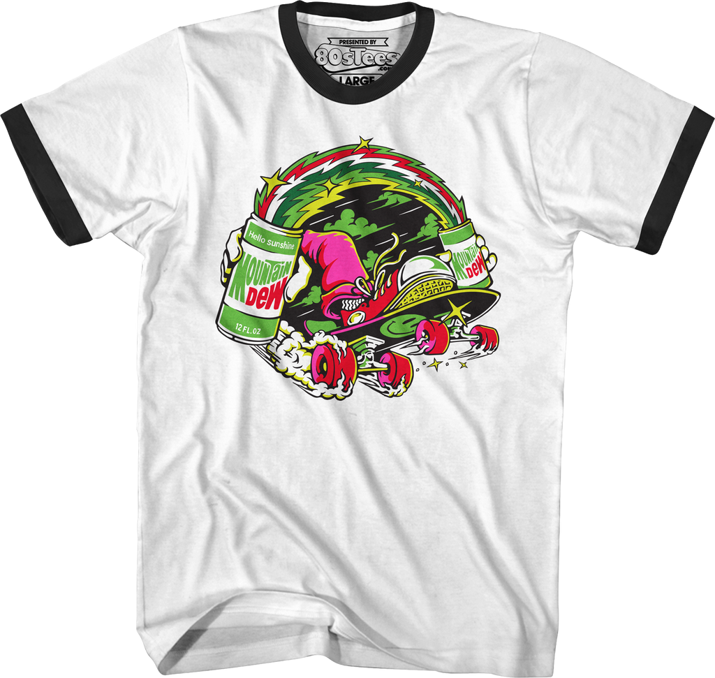 Hello Sunshine Skateboard Mountain Dew T-Shirt Hoodie, Sweatshirt | CiraTrend.com (Image 5)