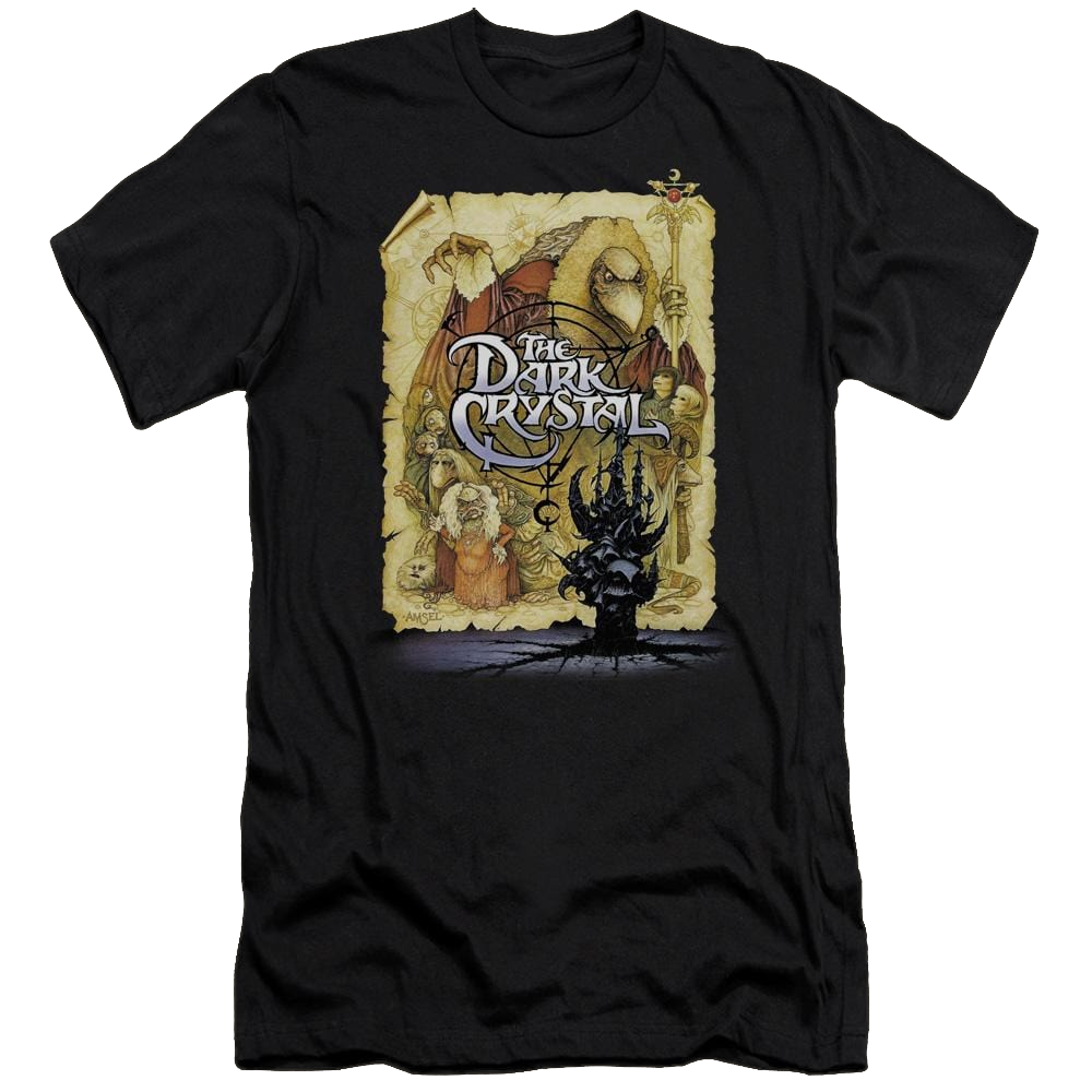 Dark Crystal Poster - Men's Premium Slim Fit T-Shirt Hoodie, Sweatshirt | CiraTrend.com