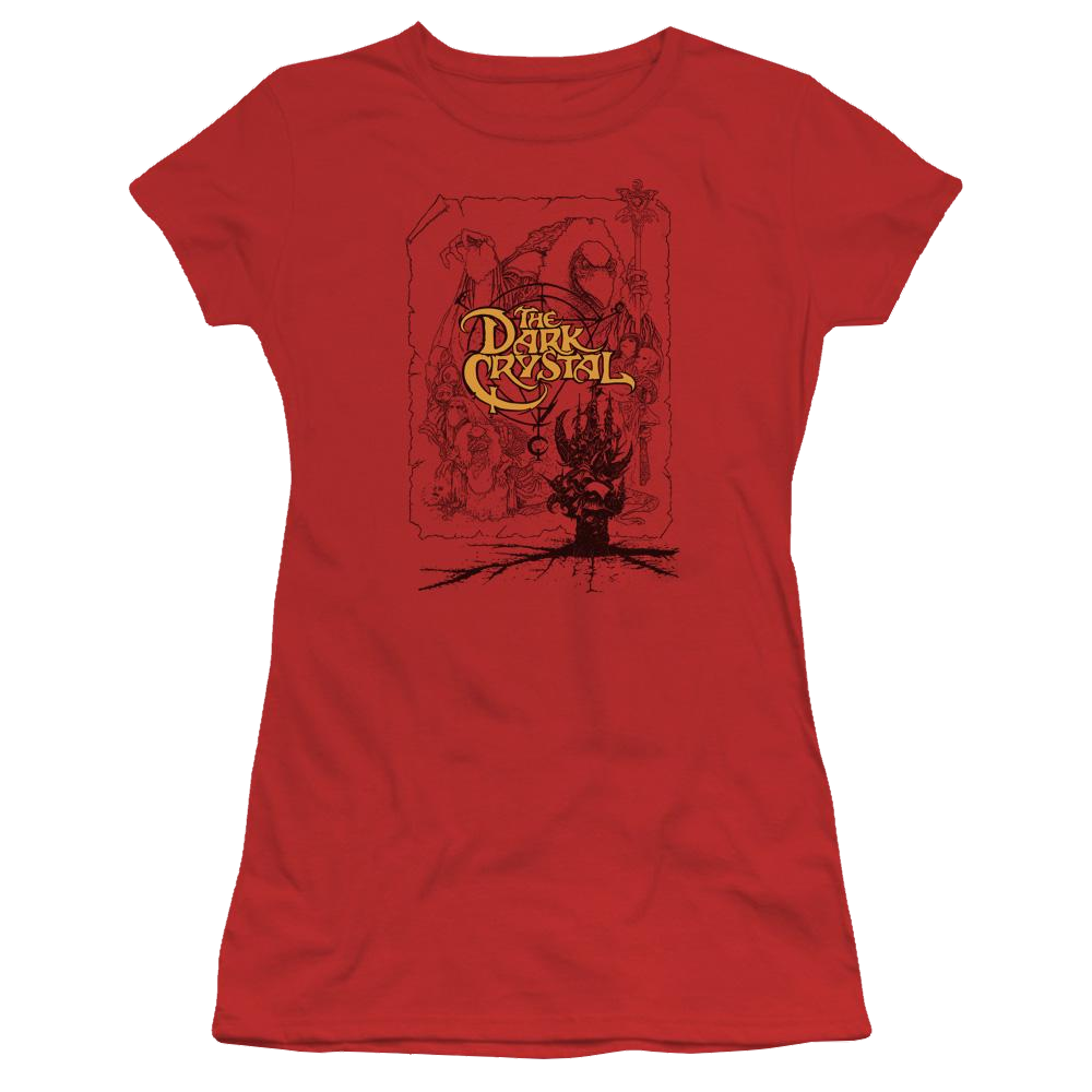 Dark Crystal Poster Lines - Juniors T-Shirt Hoodie, Sweatshirt | CiraTrend.com