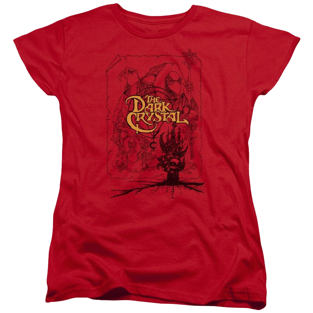 Dark Crystal Poster Lines - Women's T-Shirt Hoodie, Sweatshirt | CiraTrend.com