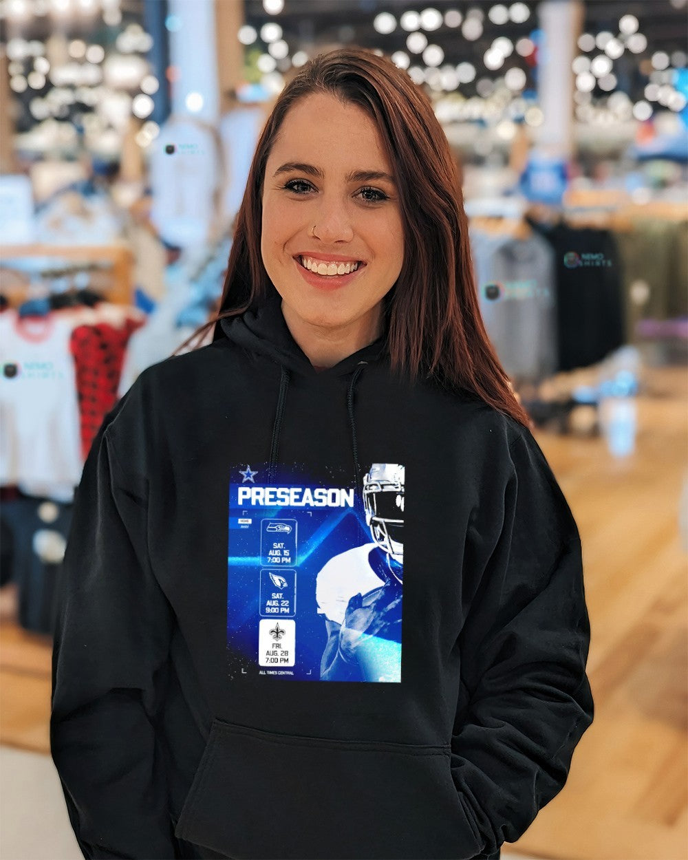 Dallas Cowboys preseason schedule all times central shirt