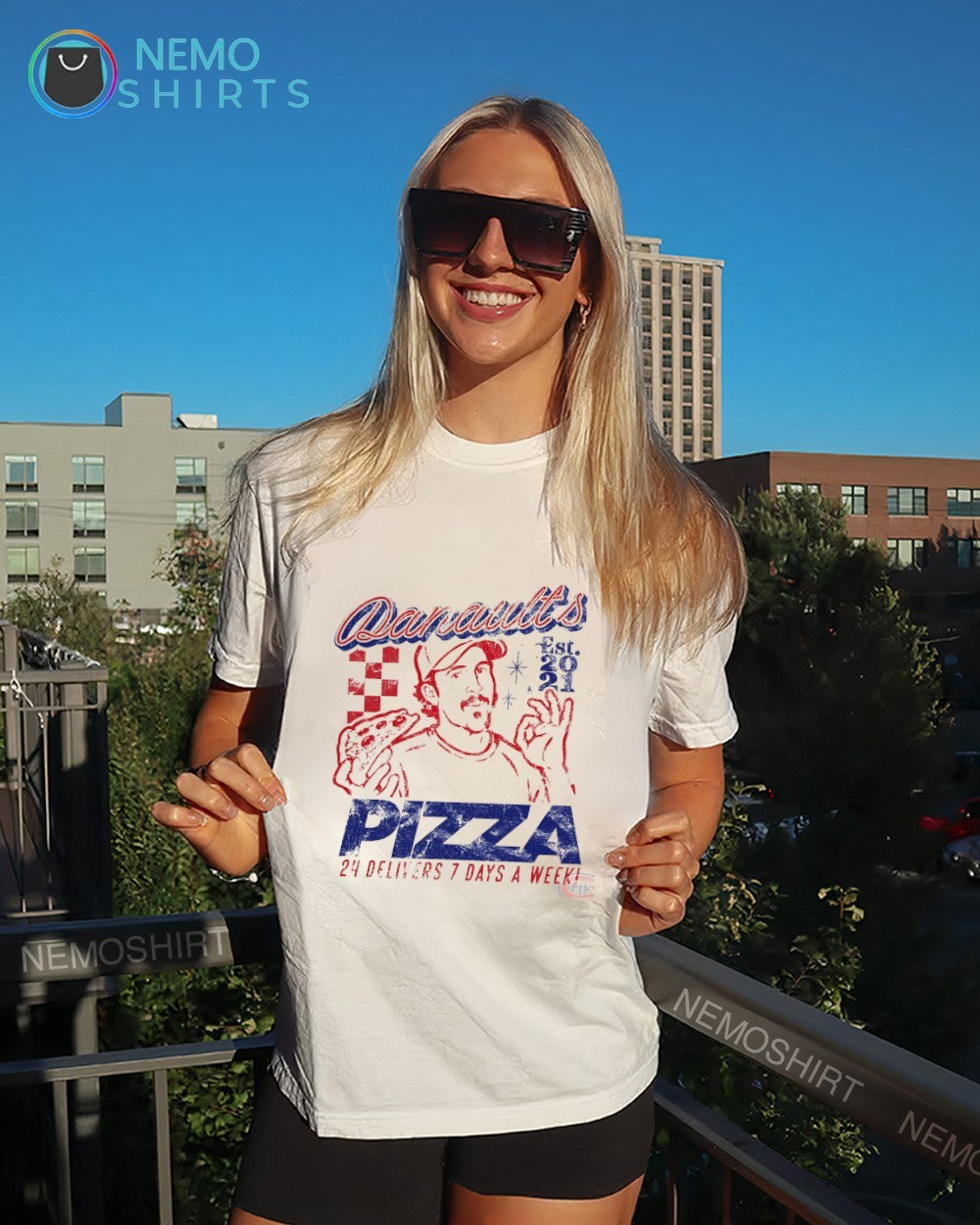 Danault pizza Montreal Canadiens shirt