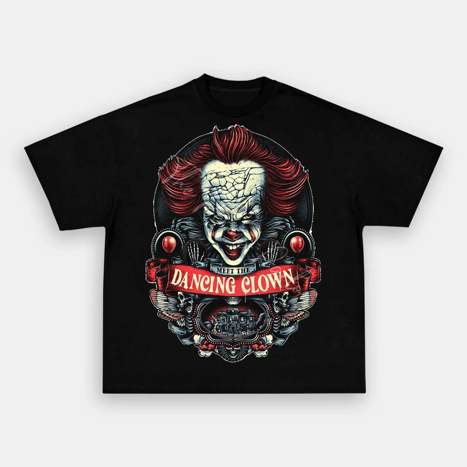 Dancing Clown Tee Hoodie, Sweatshirt | CiraTrend.com (Image 2)