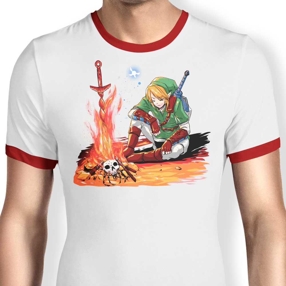 Dark Link - Ringer T-Shirt Hoodie, Sweatshirt | CiraTrend.com (Image 3)