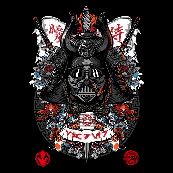 Dark Lord Samurai - Women's Apparel T-Shirts, Hoodie, Sweatshirt | CiraTrend.com (Image 2)