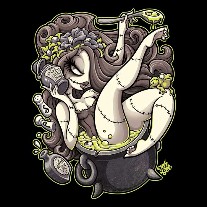 Deadly Nightshade - Sweatshirt T-Shirts, Hoodie | CiraTrend.com (Image 2)
