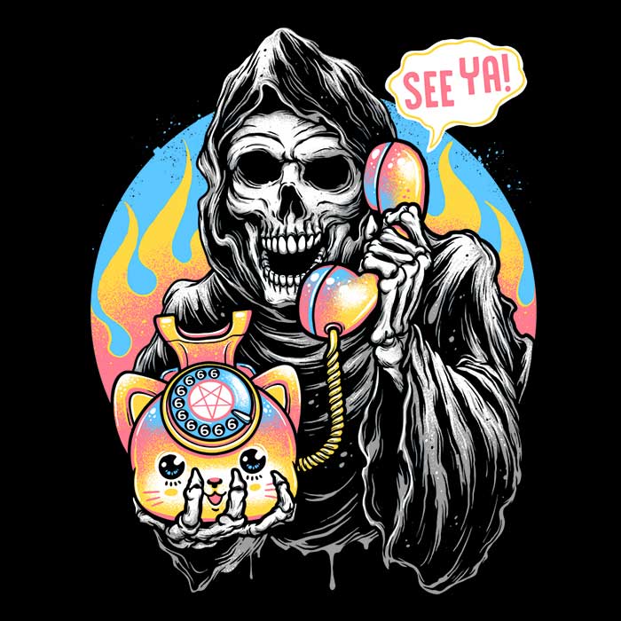 Death is Calling - Men's Apparel T-Shirts, Hoodie, Sweatshirt | CiraTrend.com (Image 2)