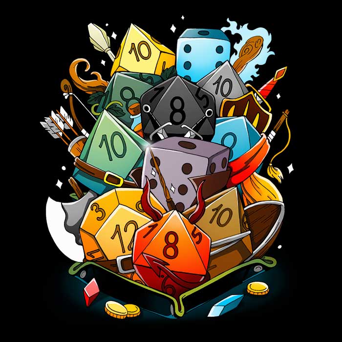 Dice Holder - Men's Apparel T-Shirts, Hoodie, Sweatshirt | CiraTrend.com (Image 2)