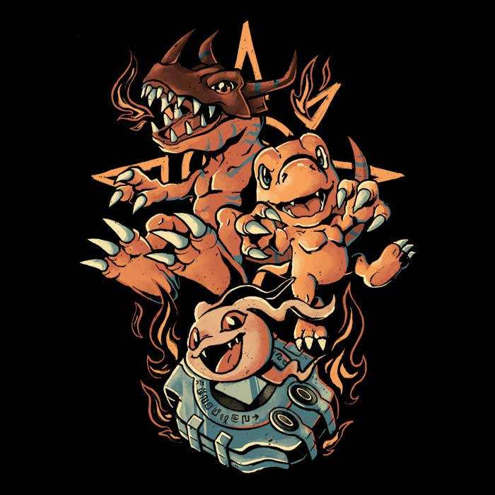 Digital Dino Evolution - Sweatshirt T-Shirts, Hoodie | CiraTrend.com (Image 2)