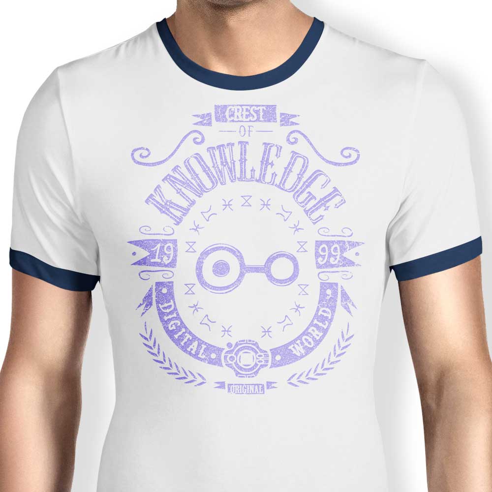 Digital Knowledge - Ringer T-Shirt Hoodie, Sweatshirt | CiraTrend.com (Image 3)
