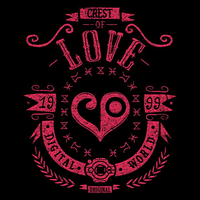 Digital Love - 3/4 Sleeve Raglan T-Shirt Hoodie, Sweatshirt | CiraTrend.com (Image 2)