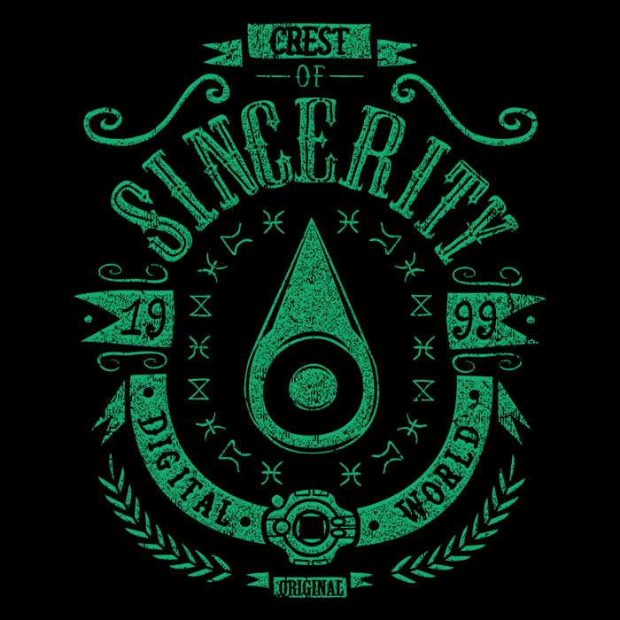 Digital Sincerity - 3/4 Sleeve Raglan T-Shirt Hoodie, Sweatshirt | CiraTrend.com (Image 2)
