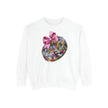 Disco Hockey Puck Sweatshirt Comfort Colors, Game Day Hockey Crewneck, Womens Sweatshirt, Fall Sweater T-Shirts, Hoodie