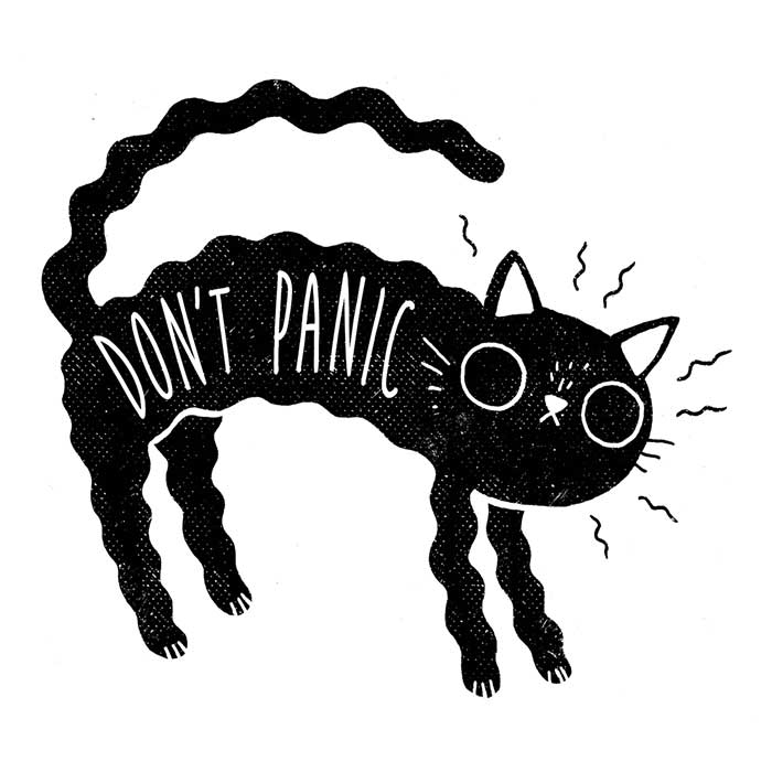 Don't Panic - Ringer T-Shirt Hoodie, Sweatshirt | CiraTrend.com (Image 2)