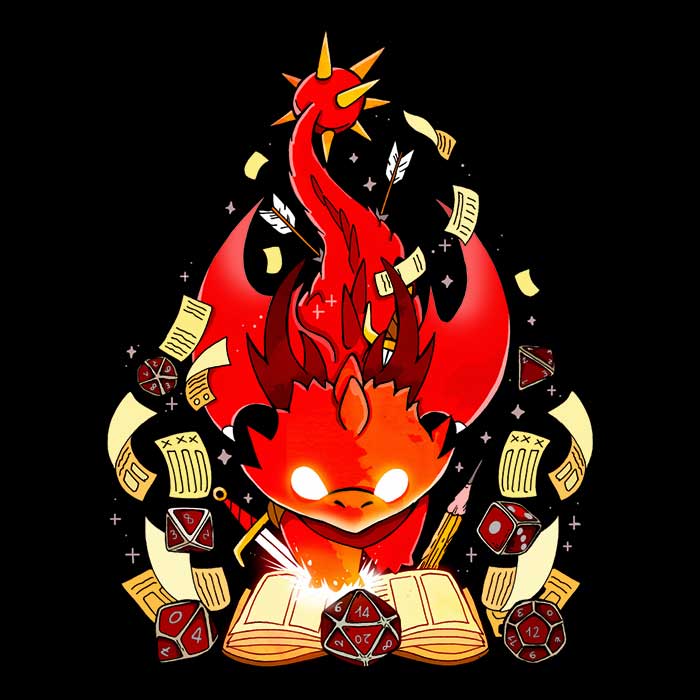 Dragon Dice Set - Women's Apparel T-Shirts, Hoodie, Sweatshirt | CiraTrend.com (Image 2)