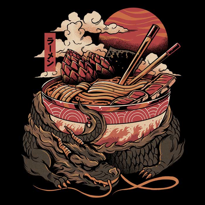 Dragon Ramen - Hoodie T-Shirts, Sweatshirt | CiraTrend.com (Image 2)
