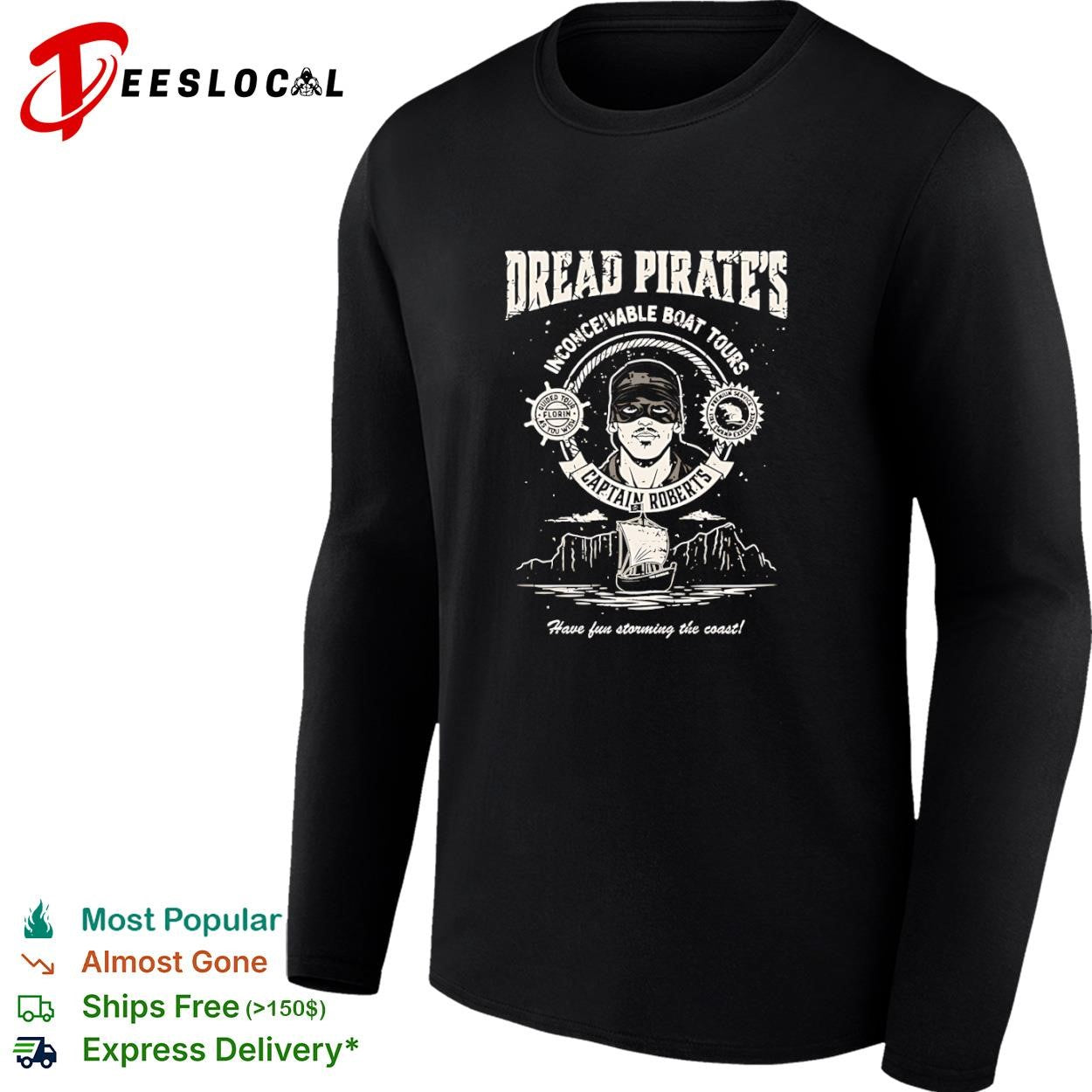Dread Pirate’s Inconceivable Boat Tours shirt