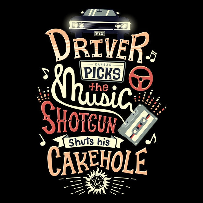 Driver Picks the Music - Men's Apparel T-Shirts, Hoodie, Sweatshirt | CiraTrend.com (Image 3)