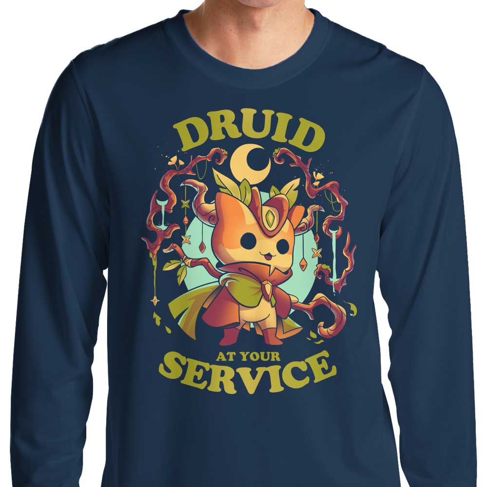 Druid at Your Service - Long Sleeve T-Shirt Hoodie, Sweatshirt | CiraTrend.com (Image 3)