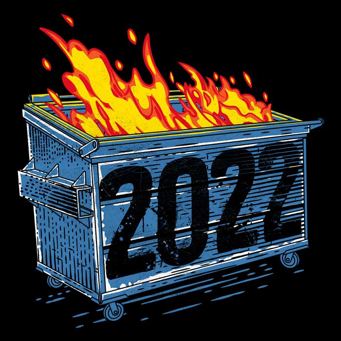 Dumpster Fire '22 - Long Sleeve T-Shirt Hoodie, Sweatshirt | CiraTrend.com (Image 2)