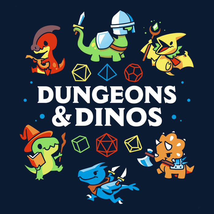 Dungeons and Dinos - Men's Apparel T-Shirts, Hoodie, Sweatshirt | CiraTrend.com (Image 2)