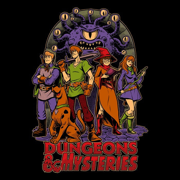 Dungeons and Mysteries - Long Sleeve T-Shirt Hoodie, Sweatshirt | CiraTrend.com (Image 2)