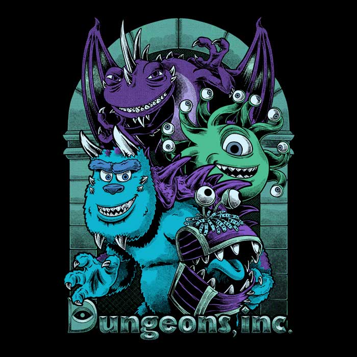 Dungeons Inc - Long Sleeve T-Shirt Hoodie, Sweatshirt | CiraTrend.com (Image 2)